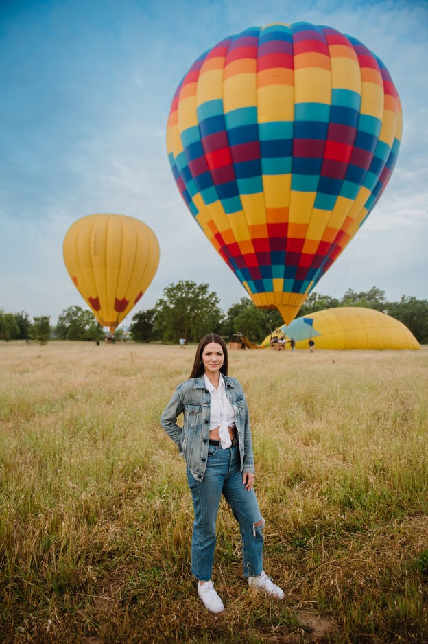 Hannah Ellis Hot Air Balloon Ride