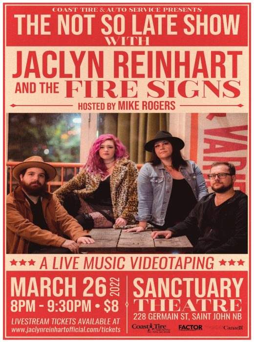 Jaclyn Reinhart and the Fire Signs Flyer