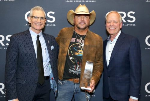 Jason Aldean was awarded the Country Radio Broadcasters